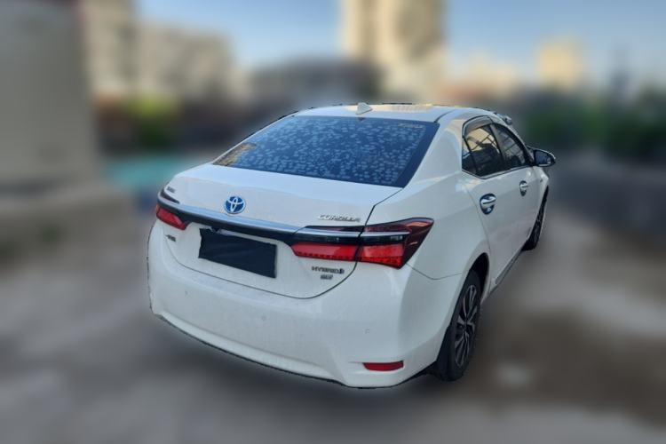Used Toyota Corolla 2018 Dual-Engine 1.8L E-CVT Smart Edition Rear Right 45 Deg