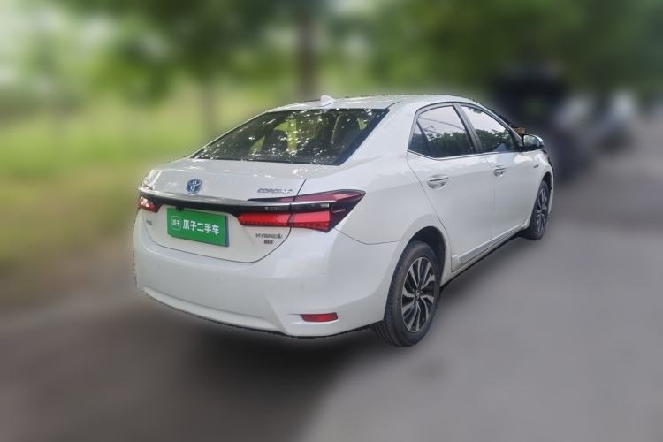 Used Toyota Corolla 2018 Dual-Engine 1.8L E-CVT Smart Edition Rear Right 45 Deg