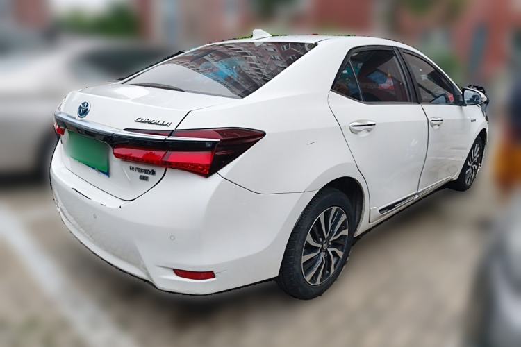 Used Toyota Corolla 2018 Dual-Engine 1.8L E-CVT Smart Edition Rear Right 45 Deg