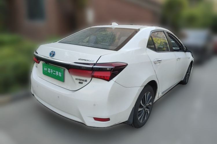 Used Toyota Corolla 2018 Dual-Engine 1.8L E-CVT Smart Edition Rear Right 45 Deg