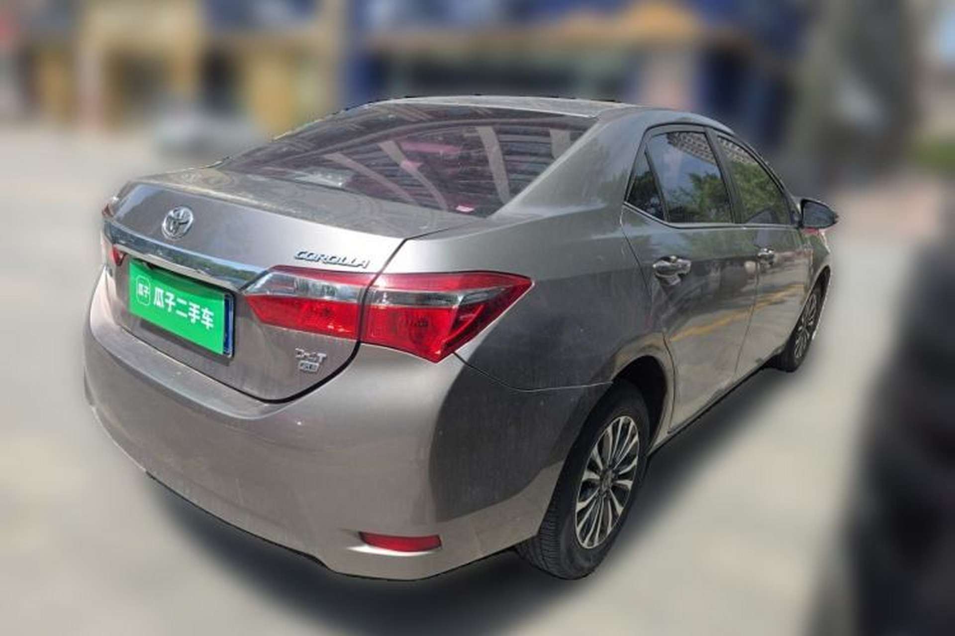 Used Toyota Corolla 2018 1.2T S-CVT GL Smart Enjoyment Version Rear Right 45 Deg