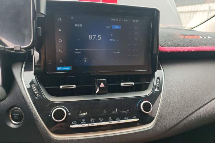 Used Toyota Corolla 2019 1.2T S-CVT GL-i Elite Edition Audio And AC Panel