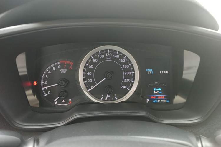 Used Toyota Corolla 2019 1.2T S-CVT GL-i Elite Edition Instrument Cluster
