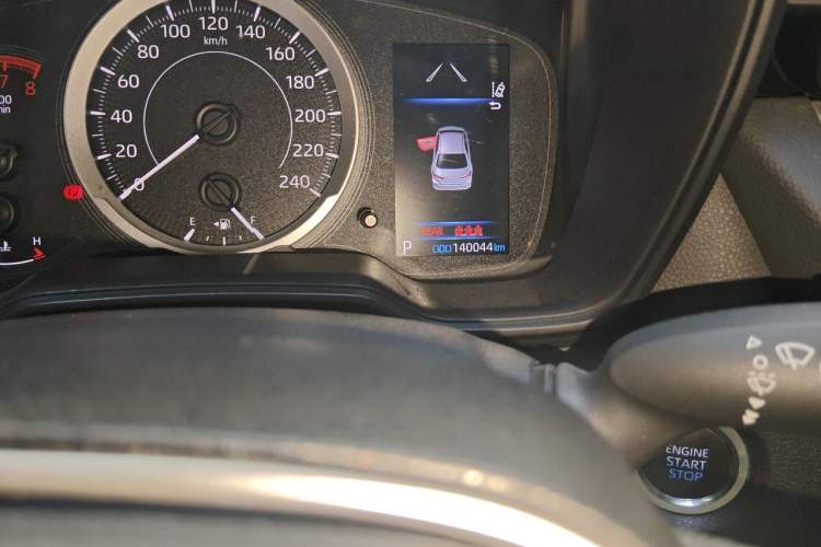 Used Toyota Corolla 2019 1.2T S-CVT GL-i Elite Edition Odometer Close Up
