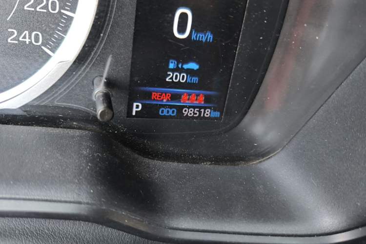 Used Toyota Corolla 2019 1.2T S-CVT GL-i Luxury Edition Odometer Close Up