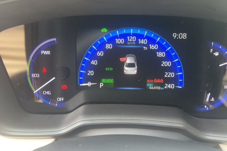 Used Toyota Corolla 2019 Dual-Engine 1.8L E-CVT Flagship Edition Odometer Close Up
