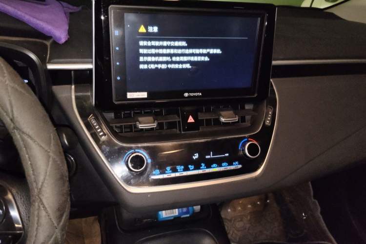 Used Toyota Corolla 2019 1.2T S-CVT GL-i Elite Edition Audio And AC Panel