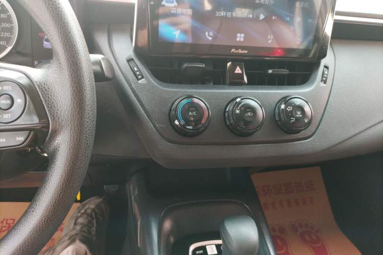 Used Toyota Corolla 2019 1.2T S-CVT GL Pioneer Edition Audio And AC Panel