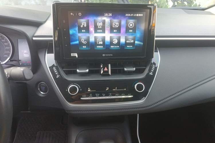 Used Toyota Corolla 2019 1.2T S-CVT GL-i Luxury Edition Audio And AC Panel