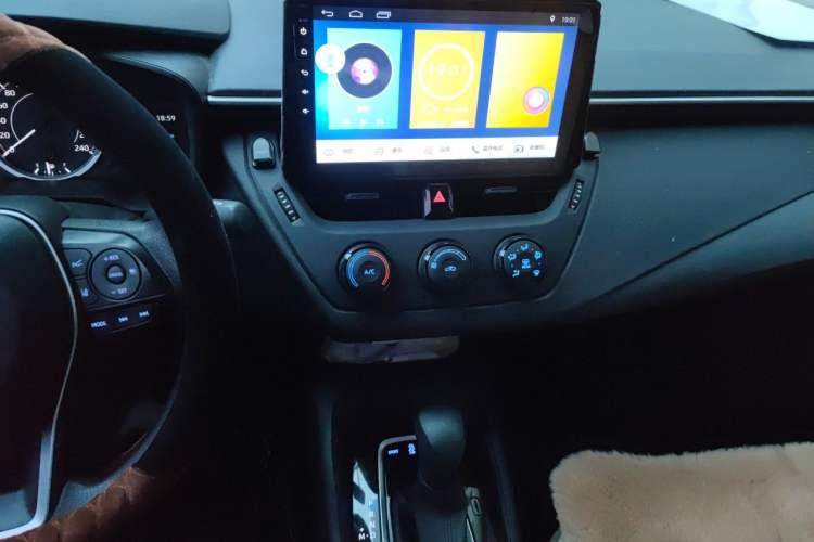 Used Toyota Corolla 2019 1.2T S-CVT GL Pioneer Edition Audio And AC Panel