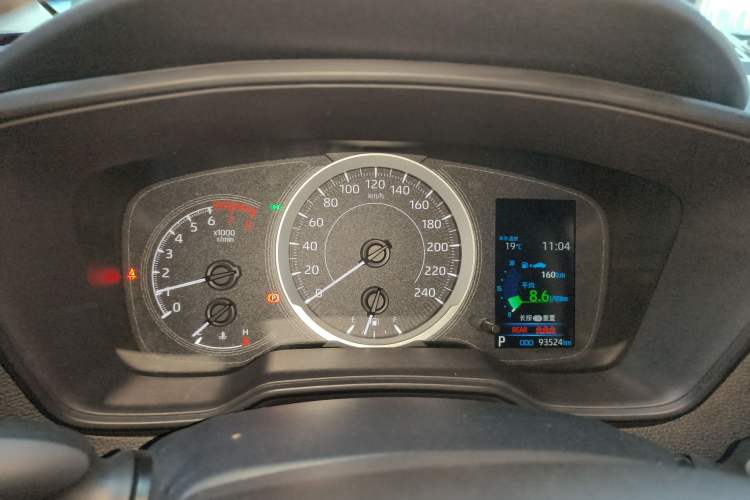 Used Toyota Corolla 2019 1.2T S-CVT GL Pioneer Edition Instrument Cluster