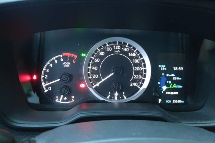 Used Toyota Corolla 2019 1.2T S-CVT GL Pioneer Edition Instrument Cluster
