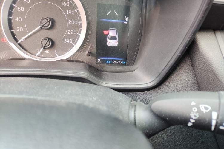 Used Toyota Corolla 2019 1.2T S-CVT GL Pioneer Edition Odometer Close Up