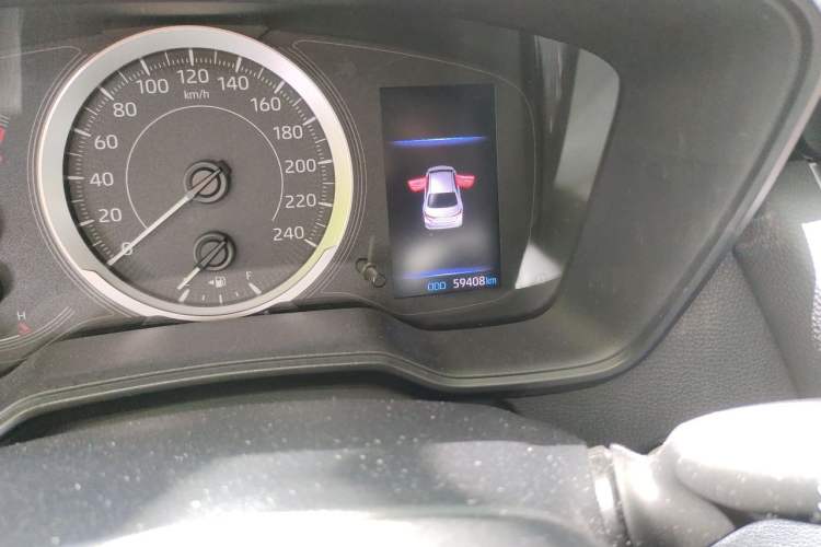 Used Toyota Corolla 2019 1.2T S-CVT GL-i Luxury Edition Odometer Close Up