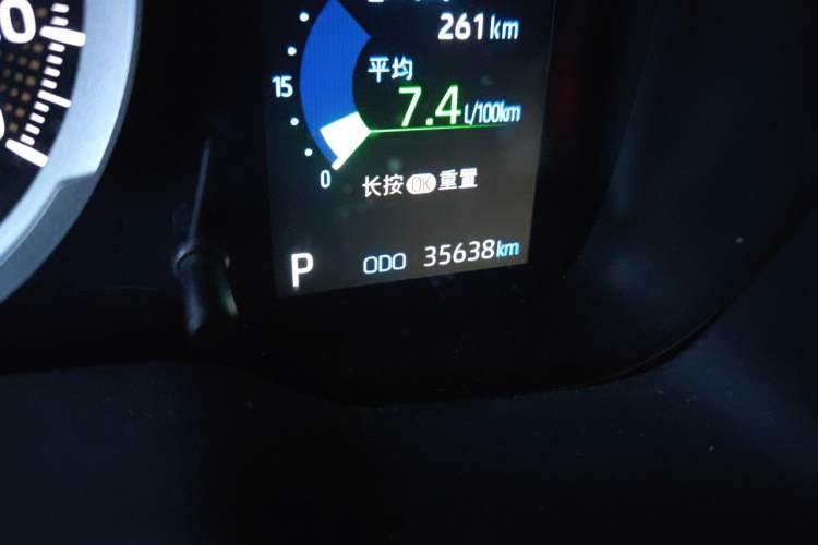 Used Toyota Corolla 2019 1.2T S-CVT GL Pioneer Edition Odometer Close Up