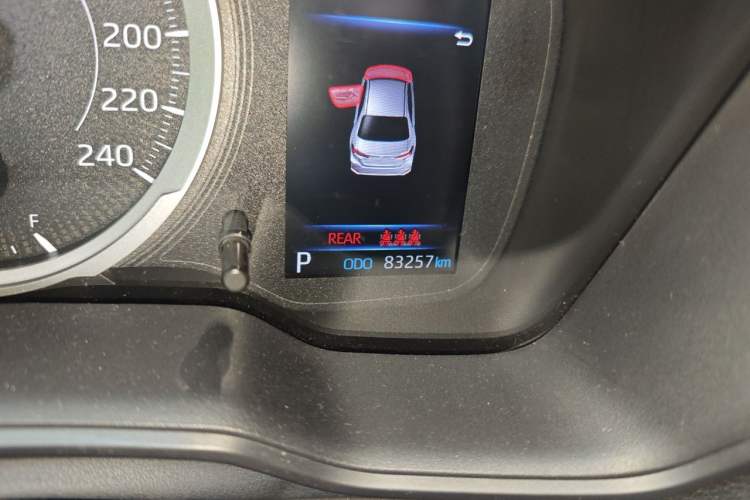 Used Toyota Corolla 2019 1.2T S-CVT GL-i Elite Edition Odometer Close Up