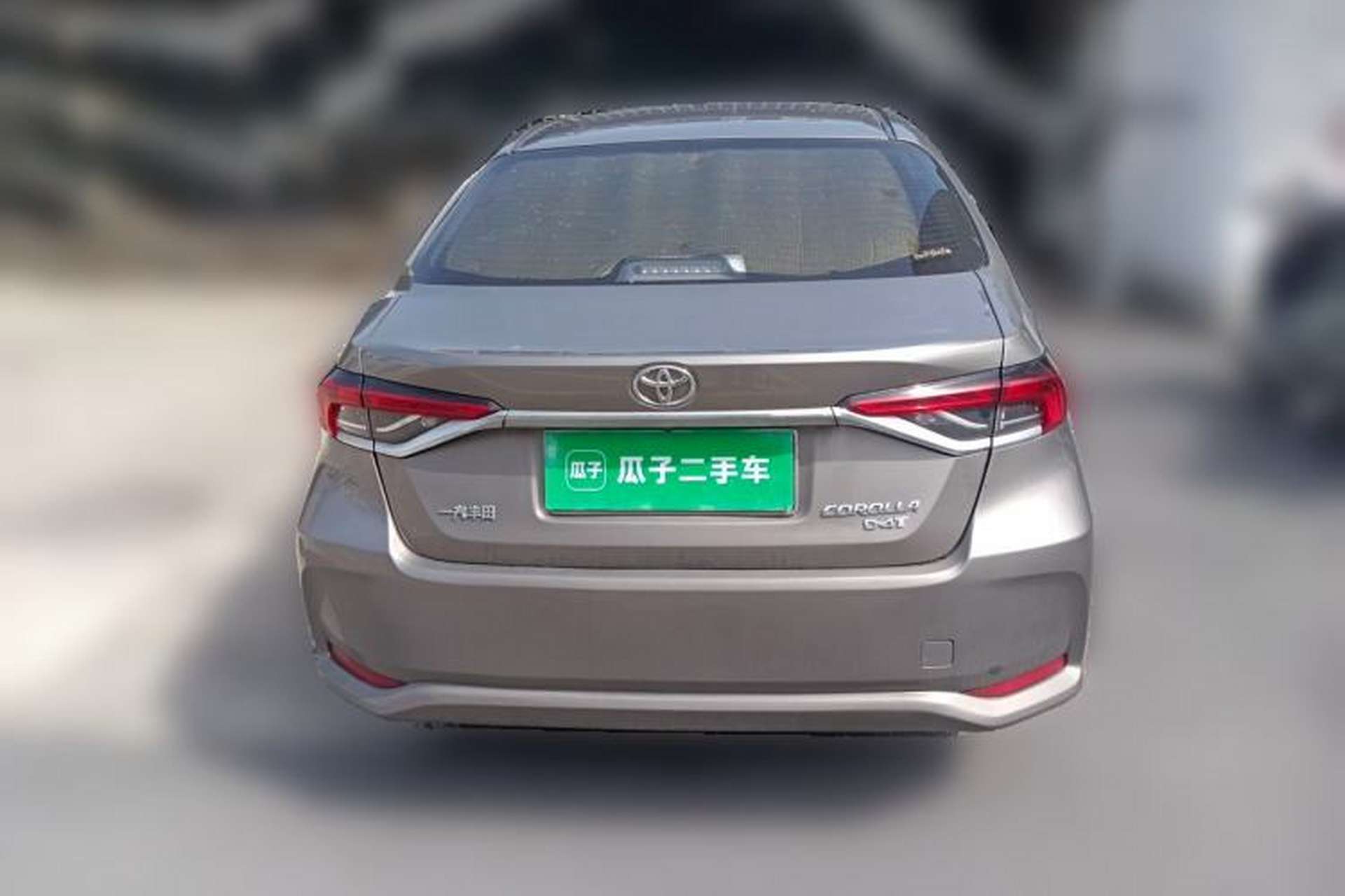 Used Toyota Corolla 2019 1.2T S-CVT GL-i Elite Edition Rear