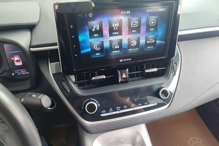 Used Toyota Corolla 2019 1.2T S-CVT Sport Edition Audio And AC Panel