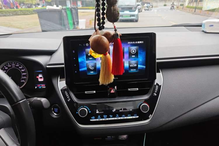 Used Toyota Corolla 2019 1.2T S-CVT Sport Edition Audio And AC Panel