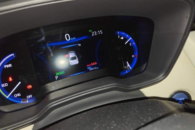 Used Toyota Corolla 2019 Dual-Engine 1.8L E-CVT Flagship Edition Odometer Close Up