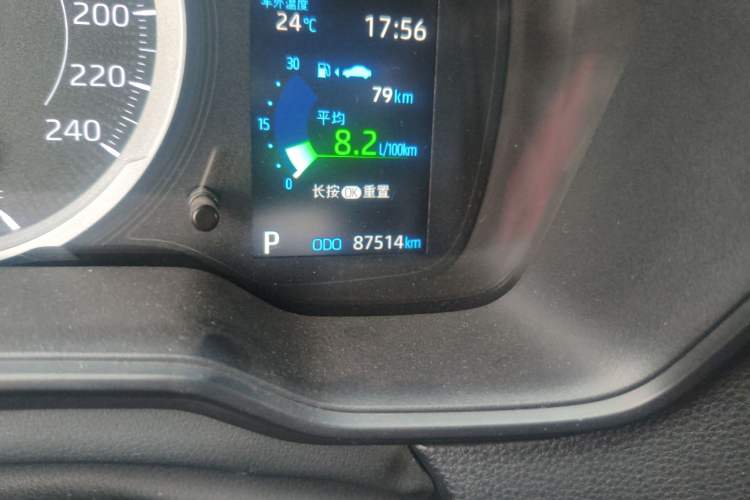 Used Toyota Corolla 2019 1.2T S-CVT GL Pioneer Edition Odometer Close Up