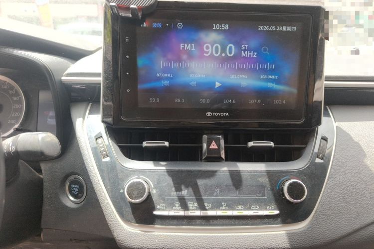 Used Toyota Corolla 2019 1.2T S-CVT Sport Edition Audio And AC Panel