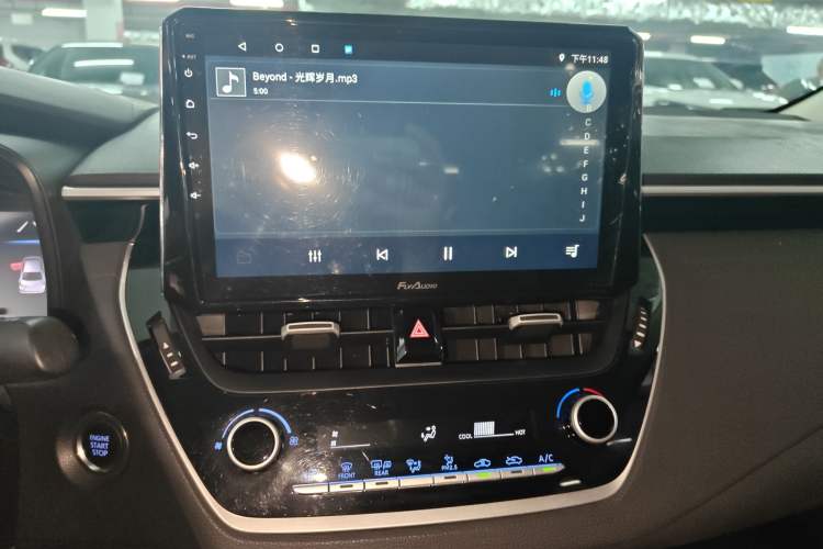 Used Toyota Corolla 2019 1.2T S-CVT Sport Edition Audio And AC Panel