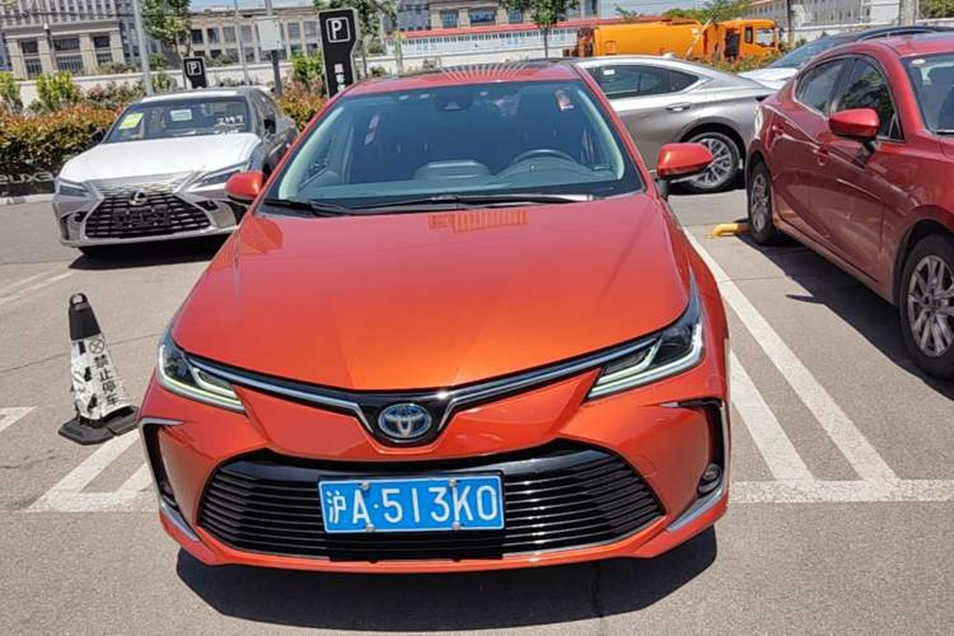 Used Toyota Corolla 2019 Dual-Engine 1.8L E-CVT Flagship Edition Front