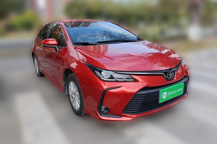 Used Toyota Corolla 2019 1.2T S-CVT GL Pioneer Edition Front Right 45 Deg