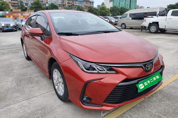 Used Toyota Corolla 2019 1.2T S-CVT GL-i Elite Edition Front Right 45 Deg