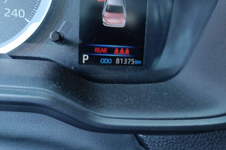Used Toyota Corolla 2019 1.2T S-CVT GL Pioneer Edition Odometer Close Up