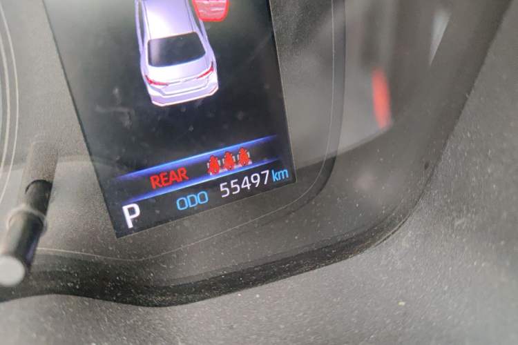 Used Toyota Corolla 2019 1.2T S-CVT GL-i Luxury Edition Odometer Close Up