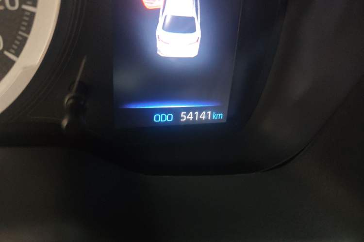 Used Toyota Corolla 2019 1.2T S-CVT GL-i Luxury Edition Odometer Close Up