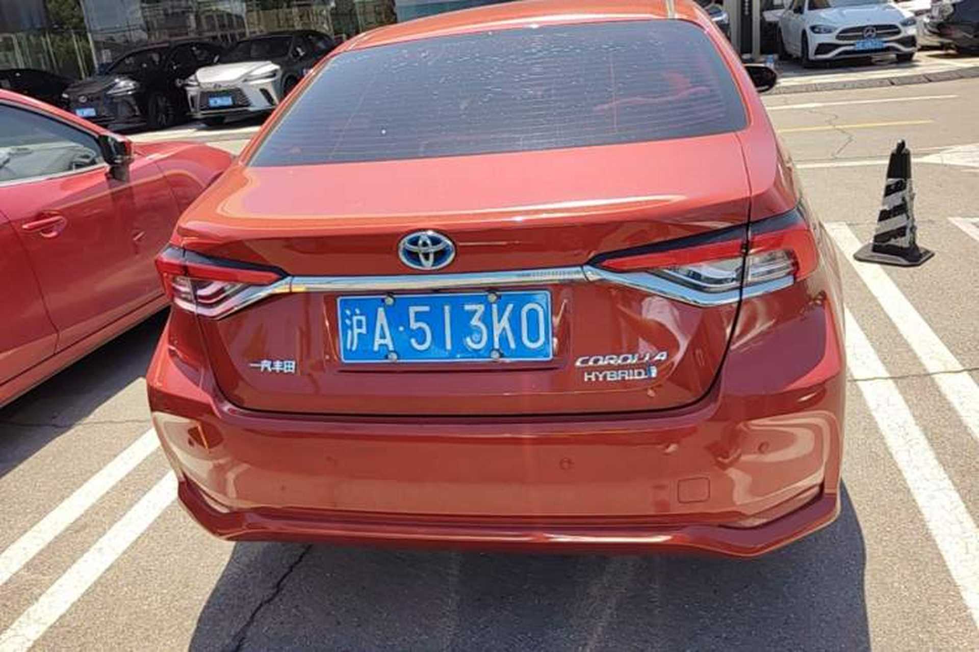 Used Toyota Corolla 2019 Dual-Engine 1.8L E-CVT Flagship Edition Rear