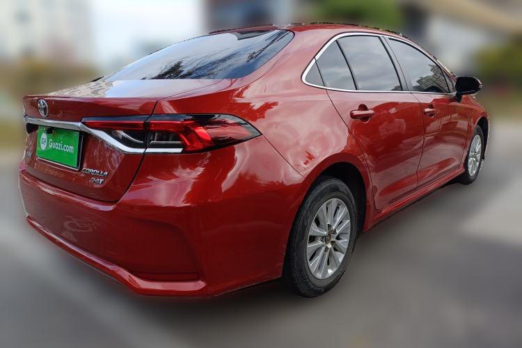 Used Toyota Corolla 2019 1.2T S-CVT GL Pioneer Edition Rear Right 45 Deg