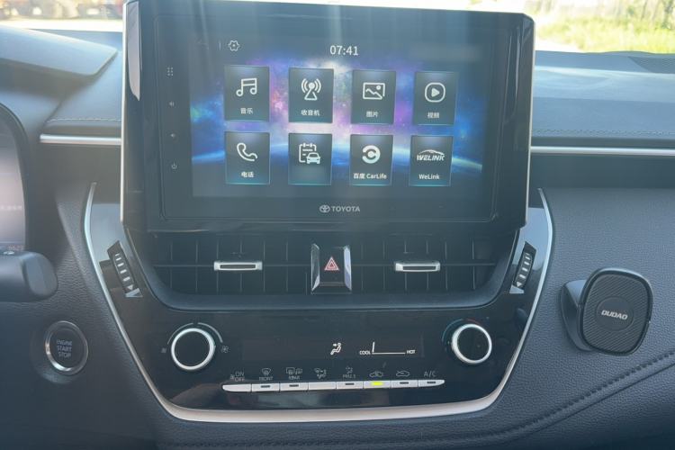 Used Toyota Corolla 2019 1.2T S-CVT GL-i Luxury Edition Audio And AC Panel