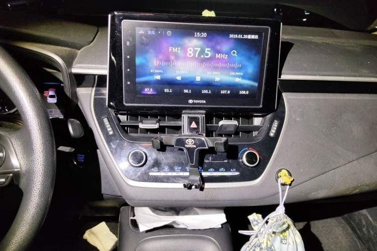 Used Toyota Corolla 2019 1.2T S-CVT GL-i Elite Edition Audio And AC Panel
