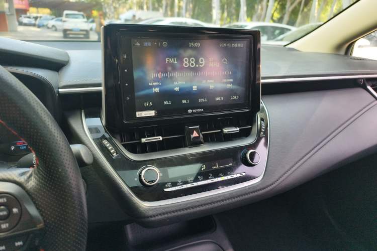 Used Toyota Corolla 2019 1.2T S-CVT GL-i Luxury Edition Audio And AC Panel
