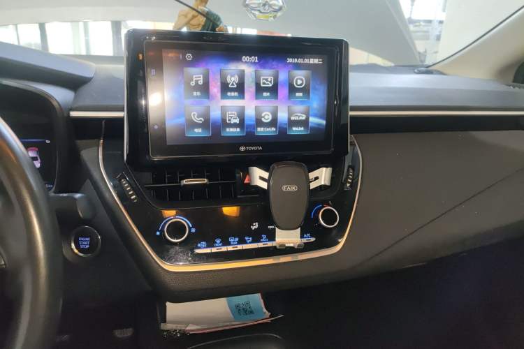 Used Toyota Corolla 2019 1.2T S-CVT Sport Edition Audio And AC Panel