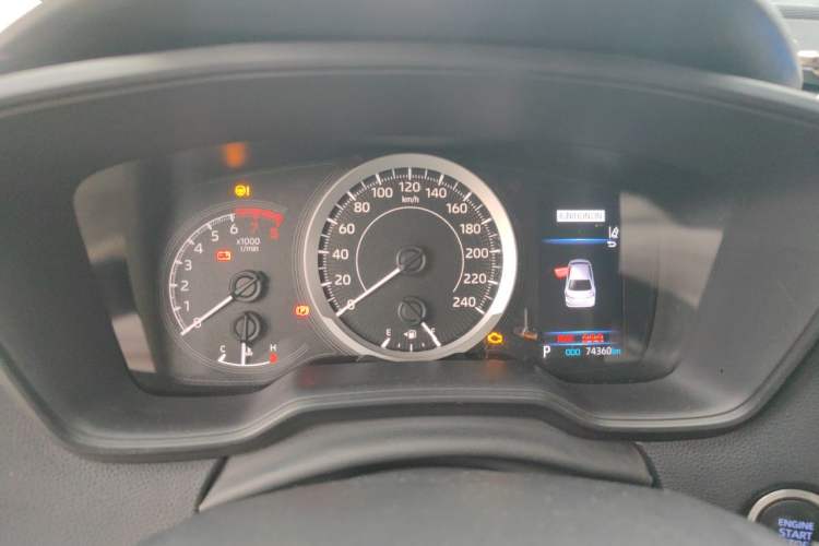 Used Toyota Corolla 2019 1.2T S-CVT GL-i Elite Edition Instrument Cluster