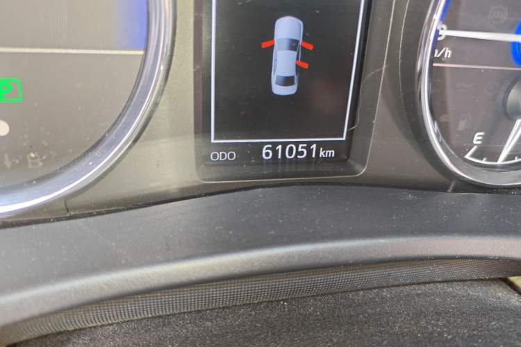 Used Toyota Corolla 2019 Dual-Engine 1.8L E-CVT GL-i Pioneer Edition Odometer Close Up
