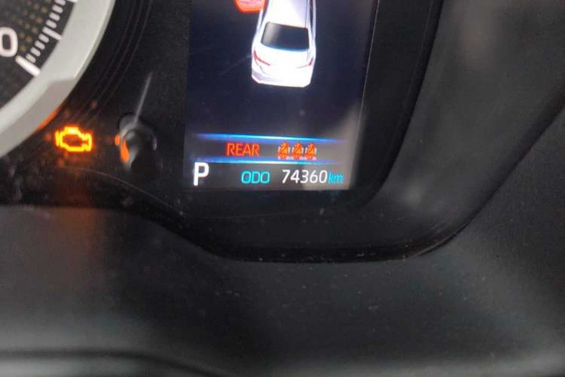 Used Toyota Corolla 2019 1.2T S-CVT GL-i Elite Edition Odometer Close Up