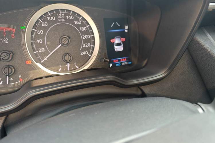 Used Toyota Corolla 2019 1.2T S-CVT GL Pioneer Edition Odometer Close Up