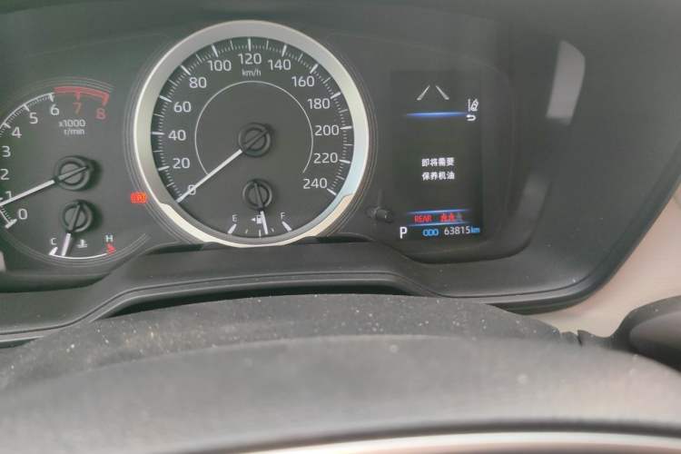 Used Toyota Corolla 2019 1.2T S-CVT GL-i Elite Edition Odometer Close Up