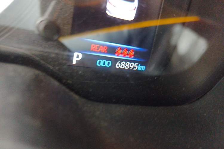 Used Toyota Corolla 2019 1.2T S-CVT GL-i Elite Edition Odometer Close Up