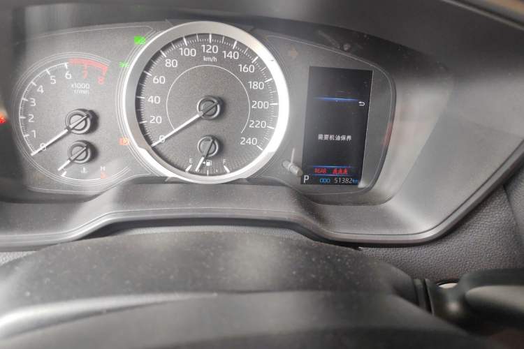 Used Toyota Corolla 2019 1.2T S-CVT GL-i Luxury Edition Odometer Close Up