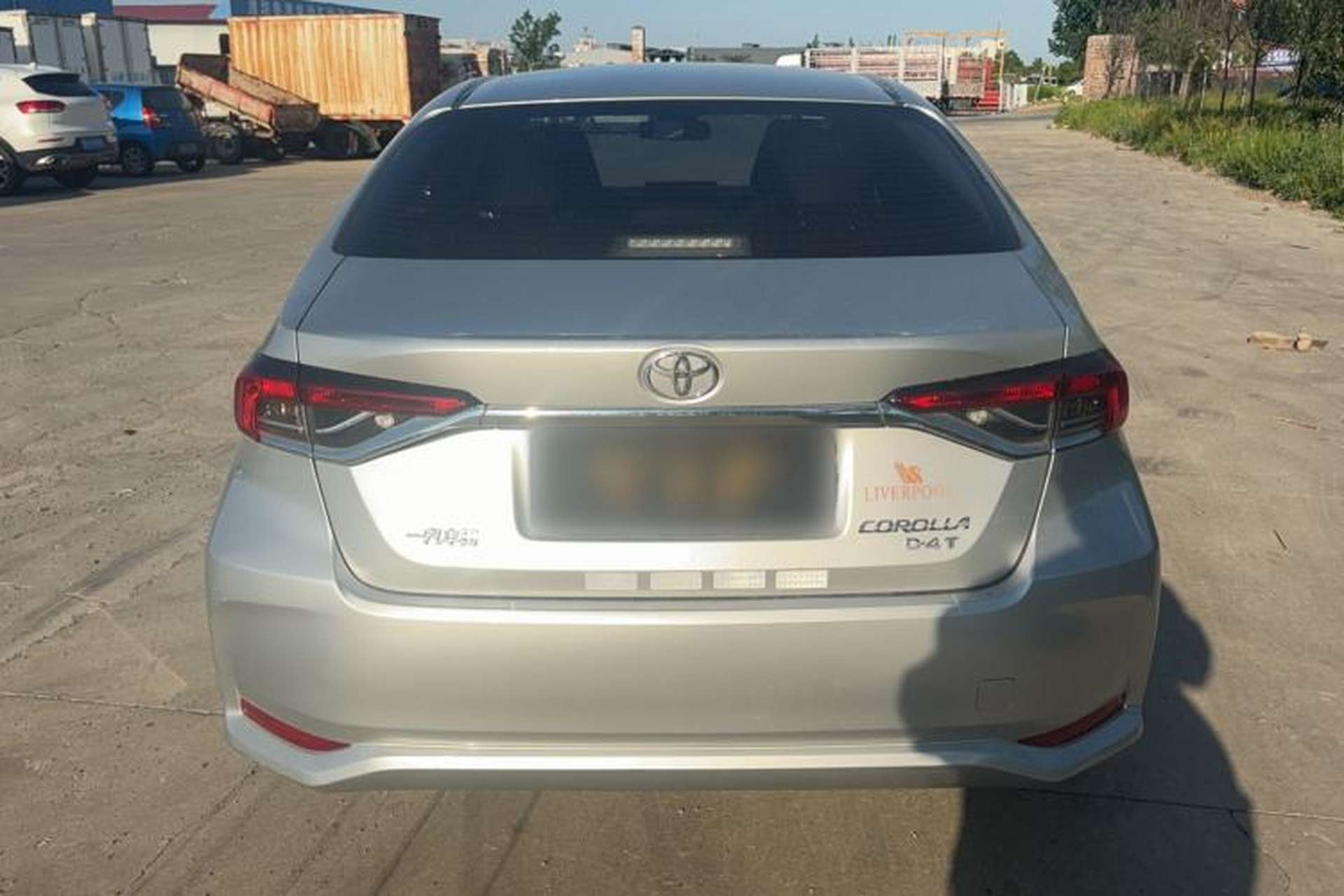 Used Toyota Corolla 2019 1.2T S-CVT GL-i Luxury Edition Rear