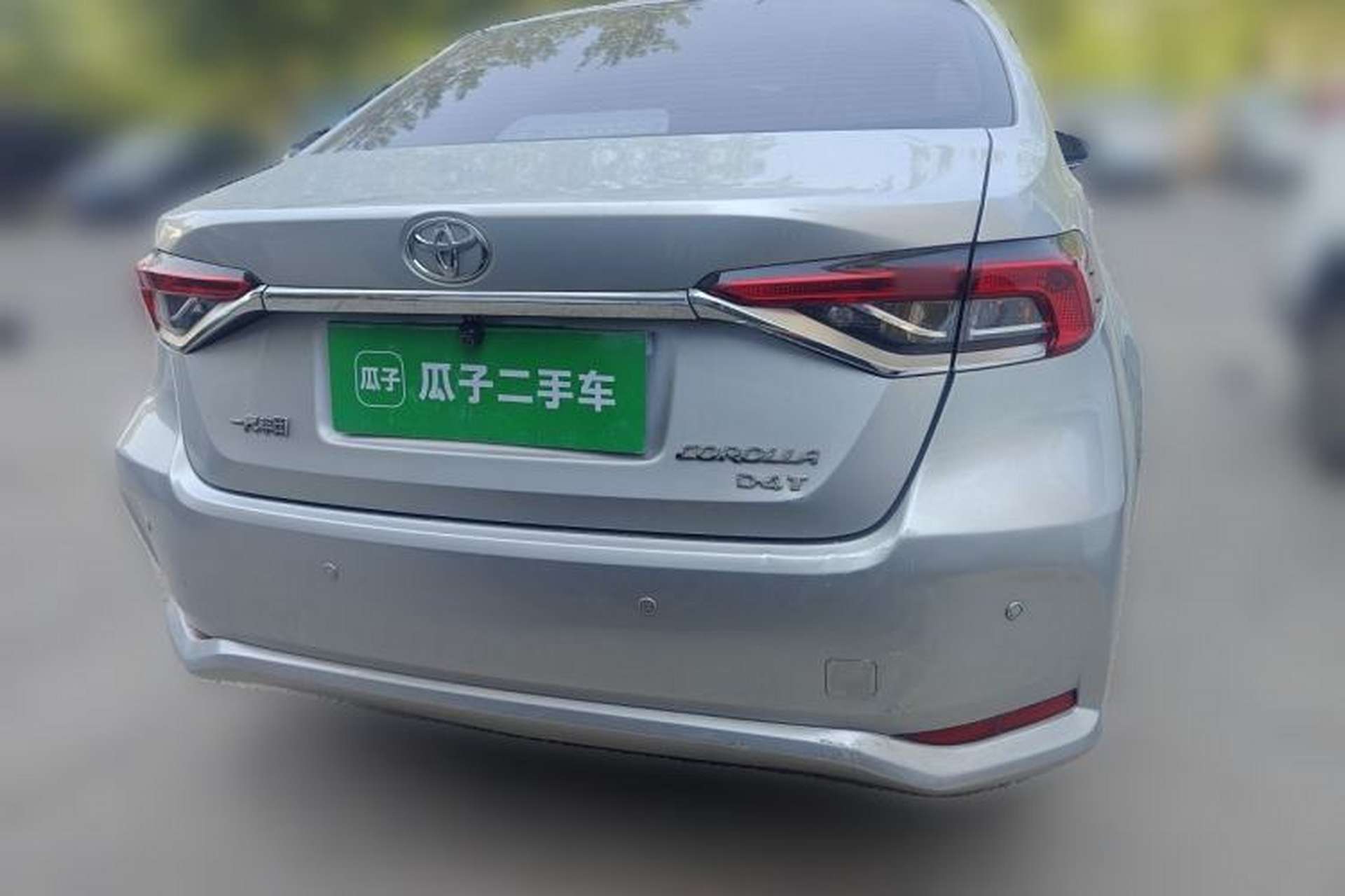 Used Toyota Corolla 2019 1.2T S-CVT GL Pioneer Edition Rear
