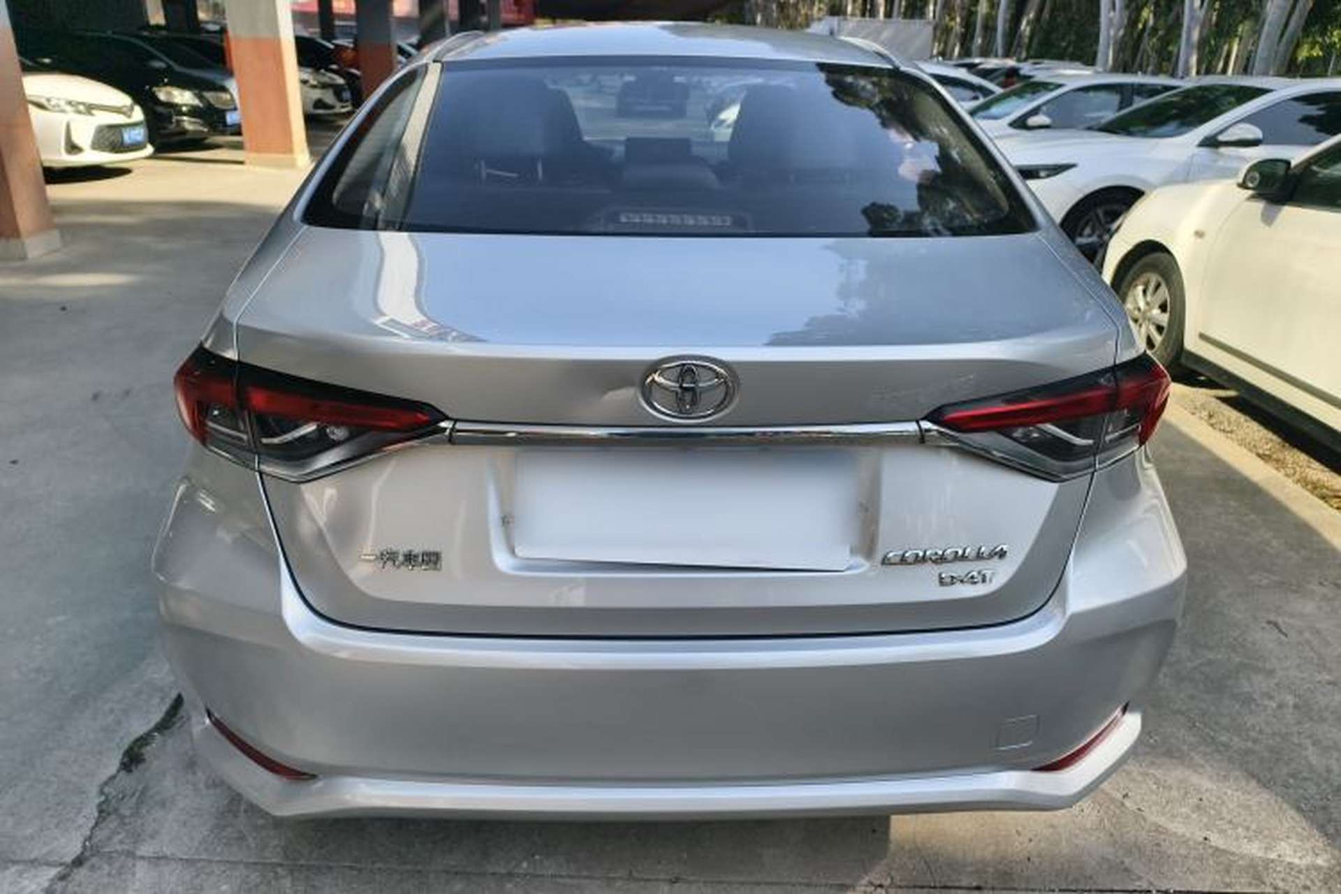 Used Toyota Corolla 2019 1.2T S-CVT GL-i Luxury Edition Rear