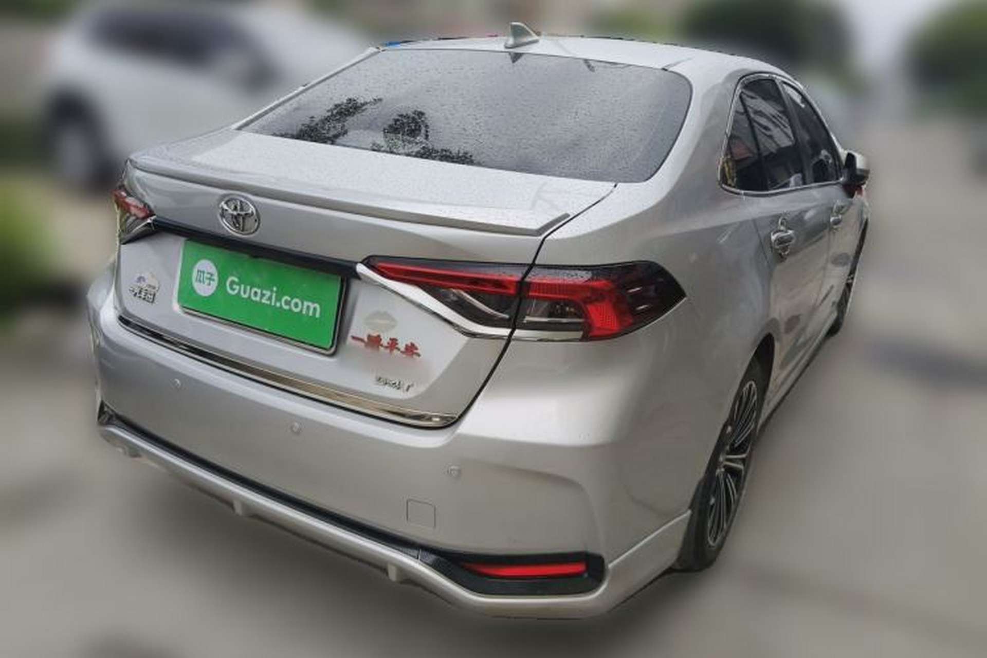 Used Toyota Corolla 2019 1.2T S-CVT Sport Edition Rear Right 45 Deg